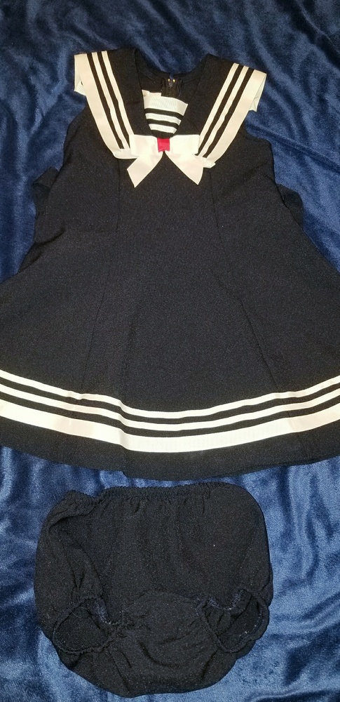 Toddler naval dress